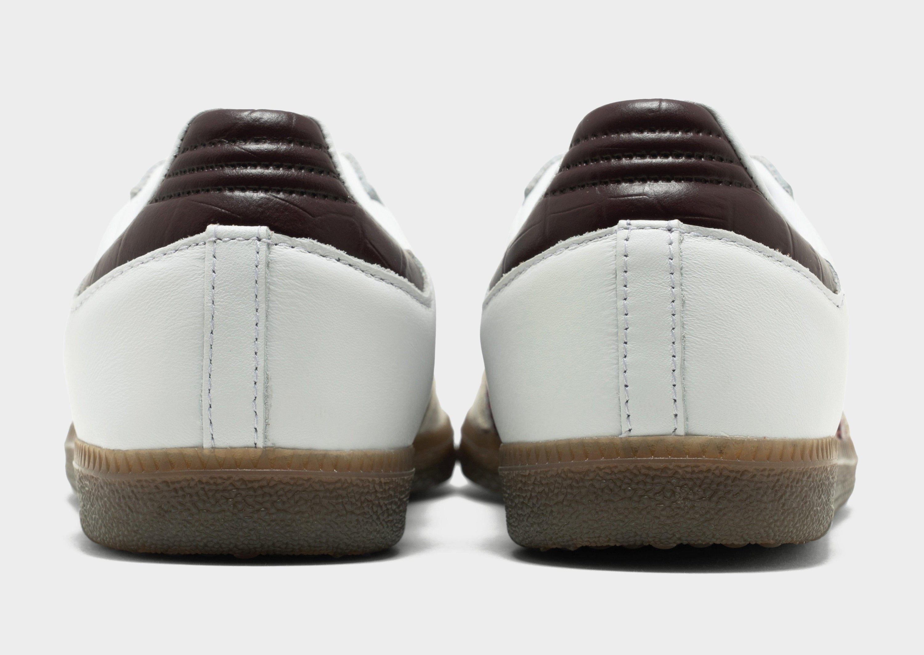Lookbook (W) 阿迪达斯 adidas Samba OG 云白酒红色休闲鞋 KJ7456