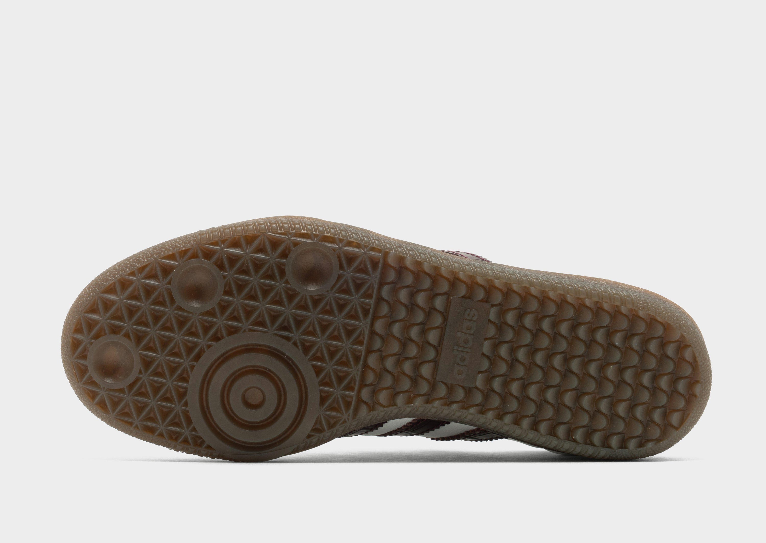 Details for (W) 阿迪达斯 adidas Samba OG 云白酒红色休闲鞋 KJ7456