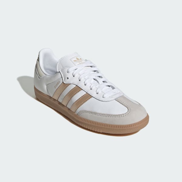 Purchase (W) adidas Samba OG 雲白/奇蹟金屬/灰色 IH9127