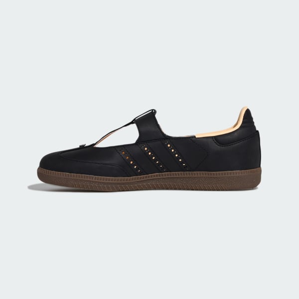 Sizing (W) adidas Samba OG Hitam Core/Crystal Sand/Gum Coklat KJ3970