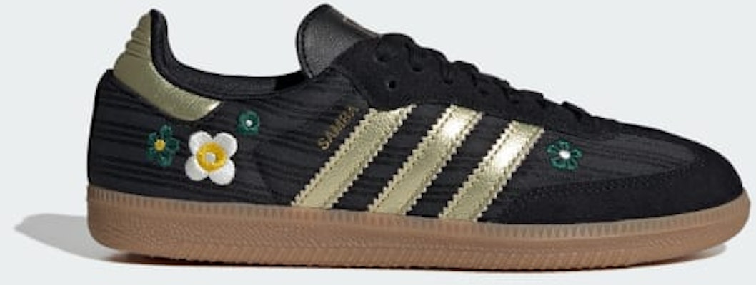 (W) Adidas Samba OG Hitam/Gold Metallic/Gum IH1331 Buy (W) Adidas Samba OG Hitam/Gold Metallic/Gum IH1331