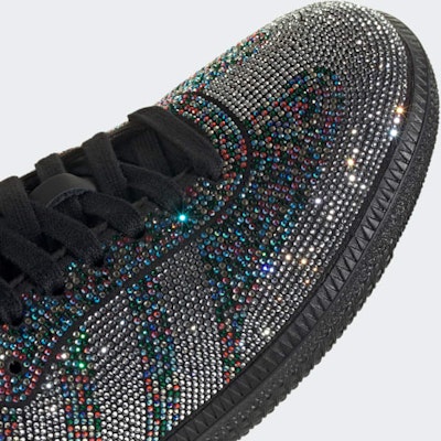 (Women) Adidas Samba OG Core Black/Silver Metallic/Core Black KJ2510 2