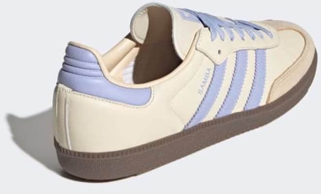 (Women) Adidas Samba OG Cream White/Violet Tone/Sand Strata JI2678 Purchase (Women) Adidas Samba OG Cream White/Violet Tone/Sand Strata JI2678