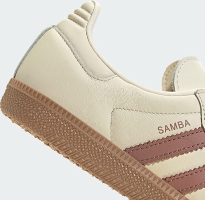 (Women) Adidas Samba OG Cream White/Wonder White/Warm Clay JS1361 3