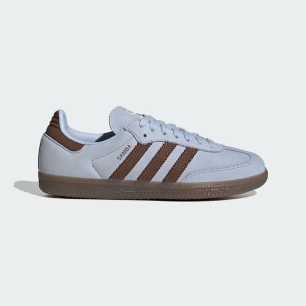 (Women) adidas Samba OG Crystal Sky/Earth Strata/Cloud White IH9167