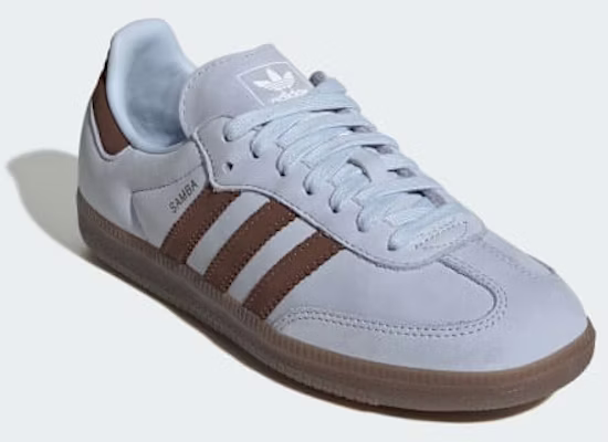 (Women) adidas Samba OG Crystal Sky/Earth Strata/Cloud White IH9167 Purchase (Women) adidas Samba OG Crystal Sky/Earth Strata/Cloud White IH9167