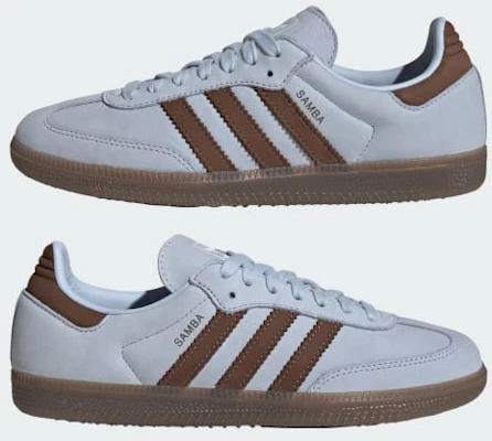 (W) adidas Samba OG Crystal Sky/Earth Strata/Blanco Nube IH9167 1