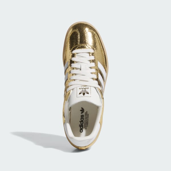 Lookbook (Women) Adidas Samba OG Gold Metallic/Cloud White/Core White KI5719