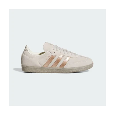 (W) Adidas Samba Off White/Copper Metallic/Putty Beige