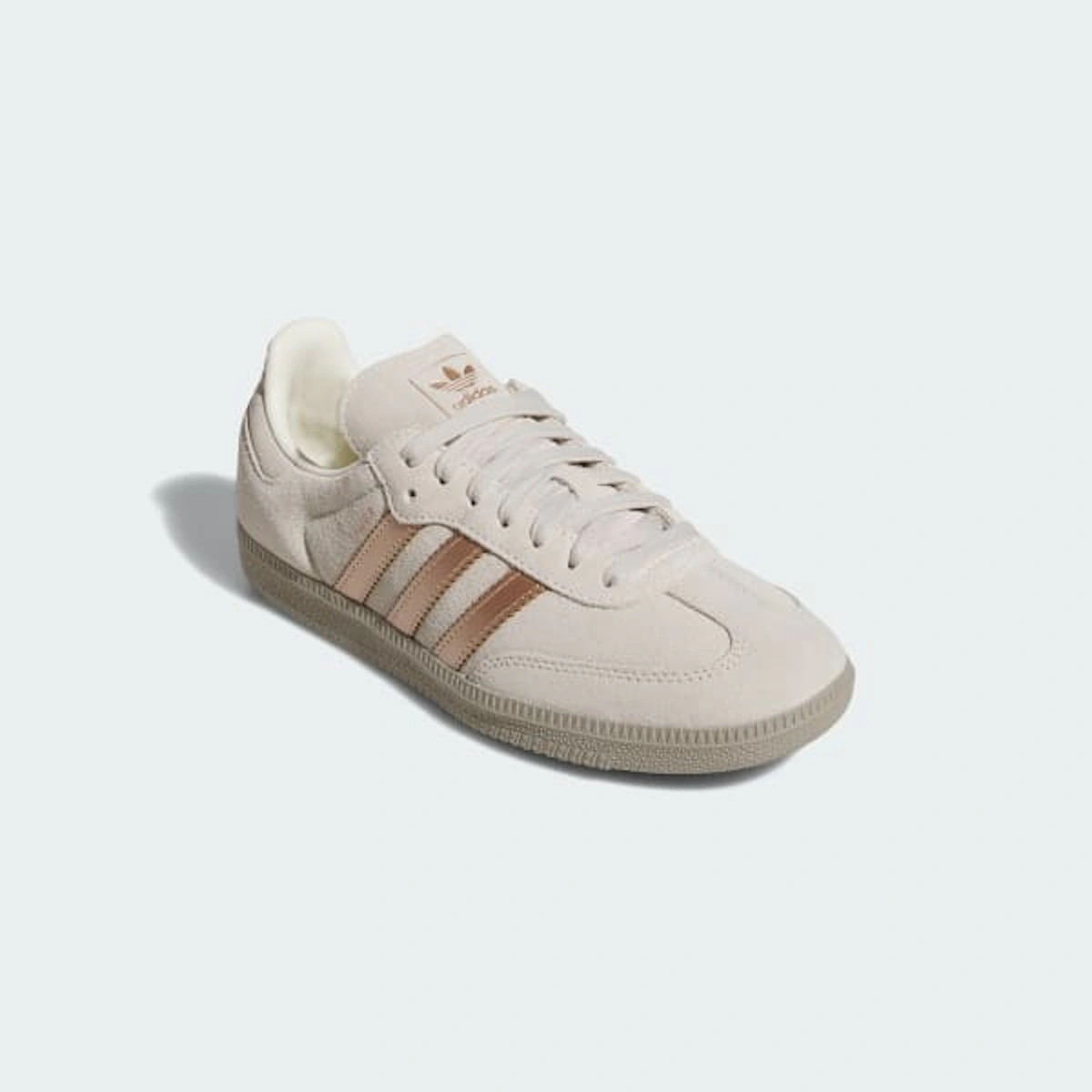 (Women) Adidas Samba OG Off White/Copper Metallic/Putty Beige