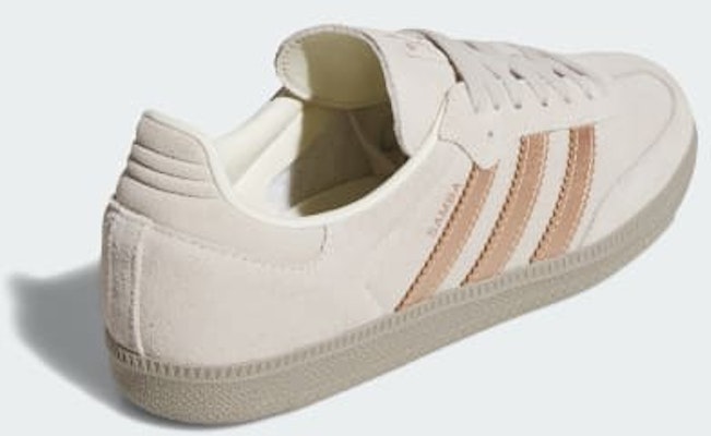 (W) 아디다스 삼바 OG 오프화이트/코퍼 메탈릭/퍼티 베이지 JQ2106 Details for (W) 아디다스 삼바 OG 오프화이트/코퍼 메탈릭/퍼티 베이지 JQ2106