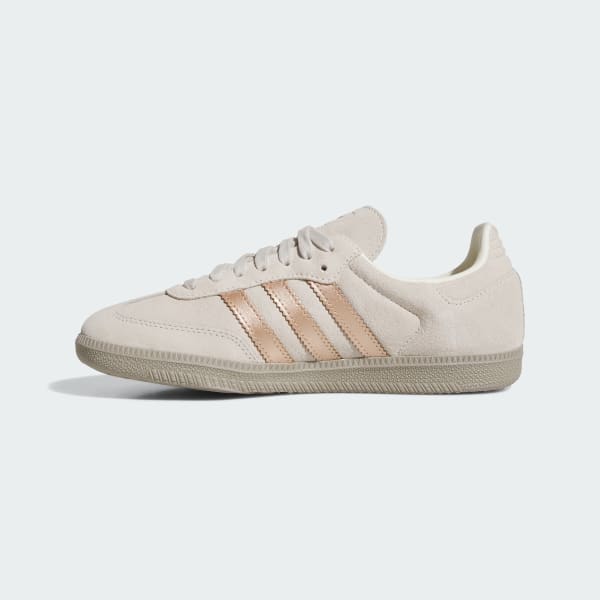 Sizing (W) Adidas Samba OG Off White/Copper Metallic/Putty Beige Putih/Coklat/Beige JQ2106