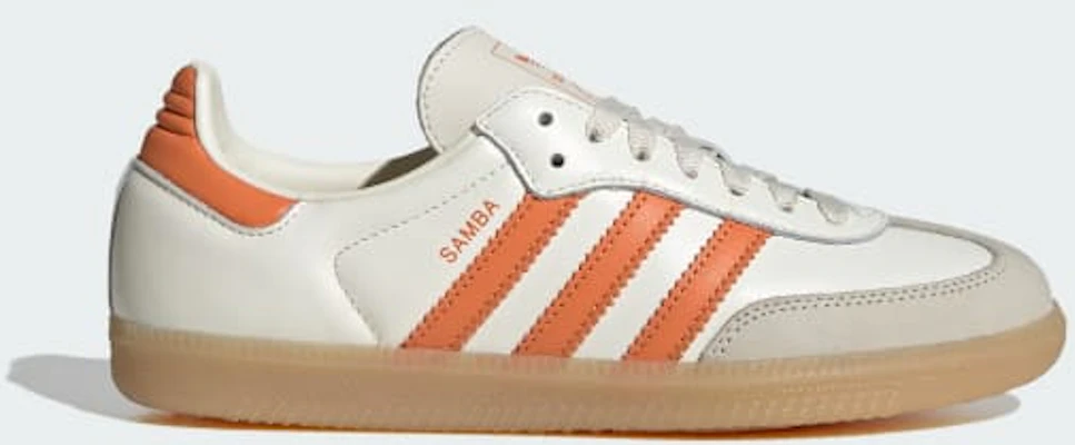 (Women) adidas Samba OG Off White/Dusky Orange/Gum IH9057 Buy (Women) adidas Samba OG Off White/Dusky Orange/Gum IH9057