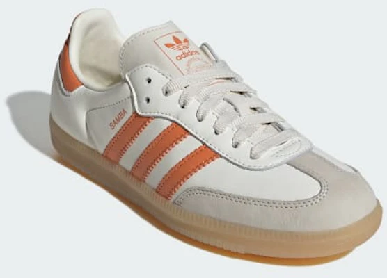 (Women) adidas Samba OG Off White/Dusky Orange/Gum IH9057 Purchase (Women) adidas Samba OG Off White/Dusky Orange/Gum IH9057