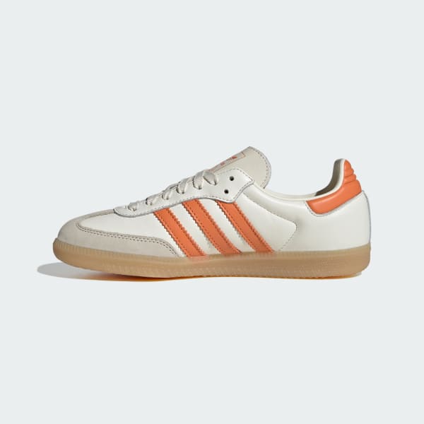 Cheap (W) adidas Samba OG Off White/Dusky Orange/Gum IH9057