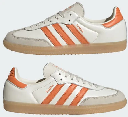 (Women) adidas Samba OG Off White/Dusky Orange/Gum IH9057 Cheap (Women) adidas Samba OG Off White/Dusky Orange/Gum IH9057