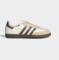 (Women) Adidas Samba OG Off White/Earth Strata/Gum JR8842 (Women) Adidas Samba OG Off White/Earth Strata/Gum JR8842