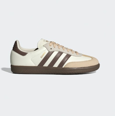 (Women) Adidas Samba OG Off White/Earth Strata/Gum JR8842 Buy (Women) Adidas Samba OG Off White/Earth Strata/Gum JR8842