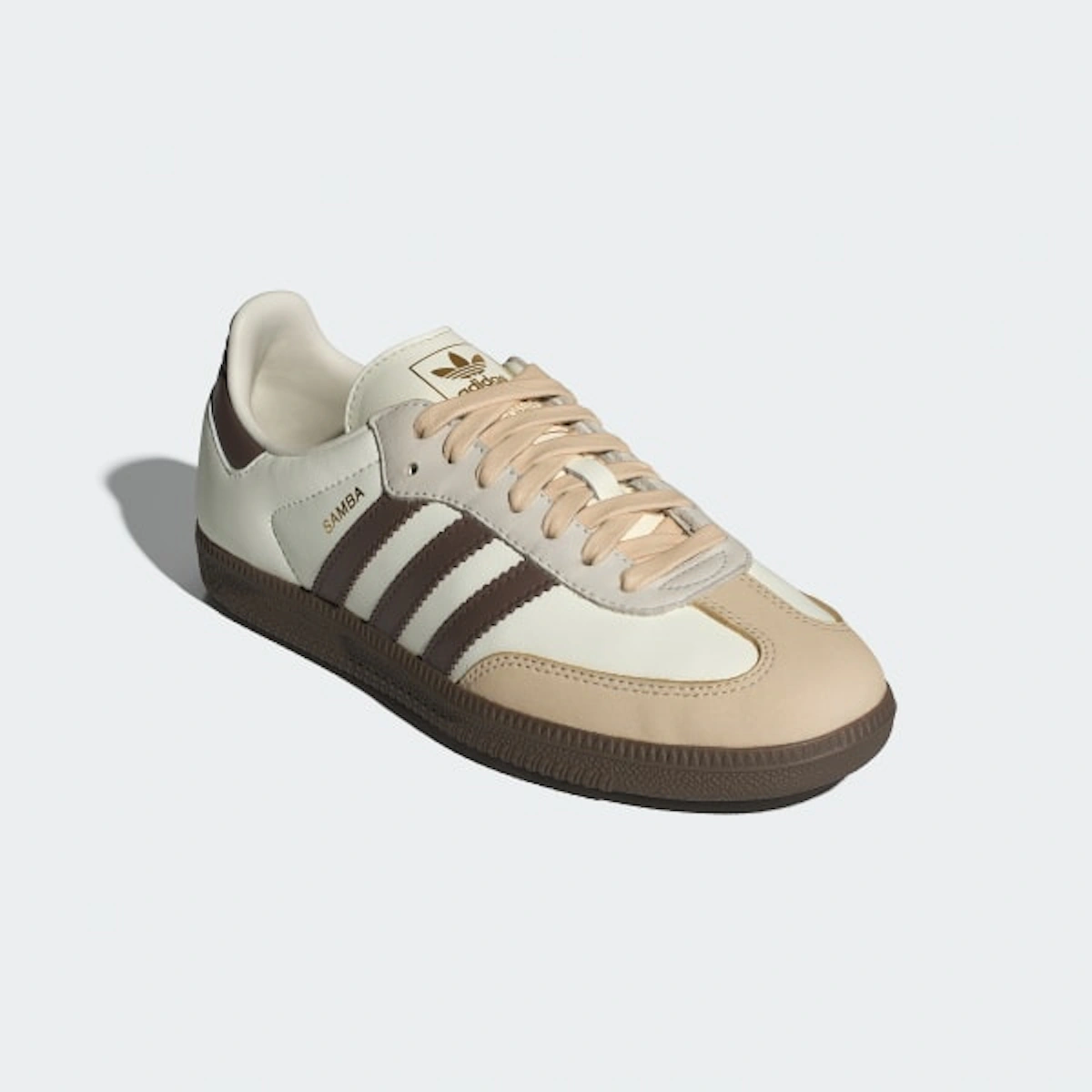 (Women) Adidas Samba OG Off White/Earth Strata/Gum