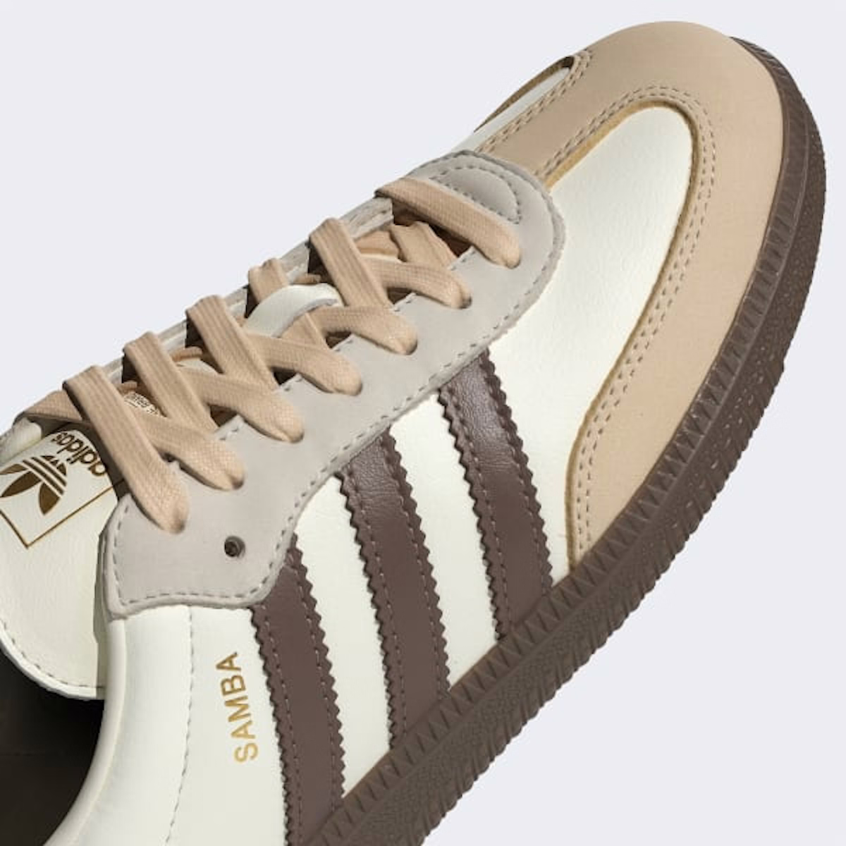 (Women) Adidas Samba OG Off White/Earth Strata/Gum