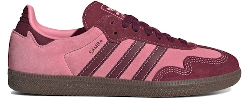 (Women) adidas Samba OG Pink Spark Shadow Red IH6704 (Women) adidas Samba OG Pink Spark Shadow Red IH6704