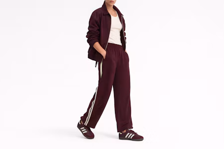 Order (W) Adidas Samba OG Retro Classique Baskets Bordeaux/Blanc Crème/Or Métallisé IH3979