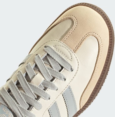 (W) Zapatillas Adidas Samba OG Blanco Crema/Plata Wonder/Arena Strata JH7299 3