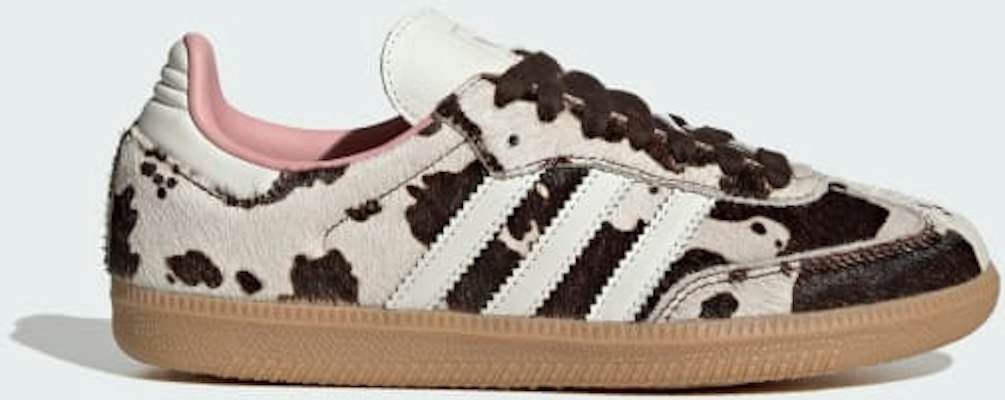 (Women) Adidas Samba OG Shoes Dark Brown/Off White/Gum JR1256 Buy (Women) Adidas Samba OG Shoes Dark Brown/Off White/Gum JR1256