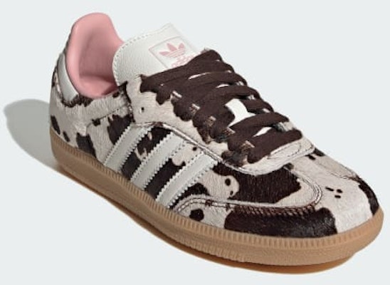 (Women) Adidas Samba OG Shoes Dark Brown/Off White/Gum JR1256 Purchase (Women) Adidas Samba OG Shoes Dark Brown/Off White/Gum JR1256