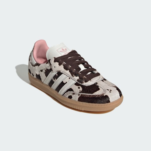 Details for (Women) Adidas Samba OG Shoes Dark Brown/Off White/Gum JR1256