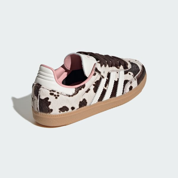Sizing (Women) Adidas Samba OG Shoes Dark Brown/Off White/Gum JR1256