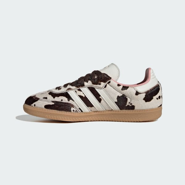 Cheap (Women) Adidas Samba OG Shoes Dark Brown/Off White/Gum JR1256