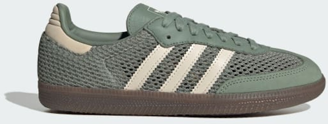 (W) Adidas Samba OG 銀綠/奇幻白/金屬金 IH4002 Buy (W) Adidas Samba OG 銀綠/奇幻白/金屬金 IH4002