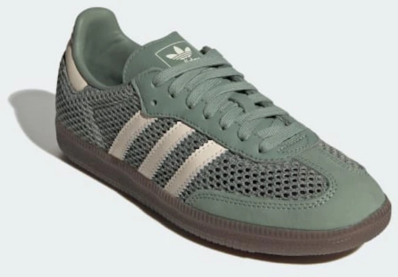 (W) Adidas Samba OG 銀綠/奇幻白/金屬金 IH4002 Shop (W) Adidas Samba OG 銀綠/奇幻白/金屬金 IH4002