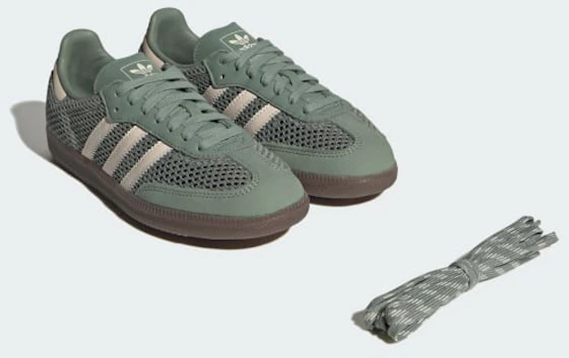 (W) Adidas Samba OG 銀綠/奇幻白/金屬金 IH4002 Cheap (W) Adidas Samba OG 銀綠/奇幻白/金屬金 IH4002