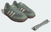 Cheap (W) Adidas Samba OG 銀綠/奇幻白/金屬金 IH4002