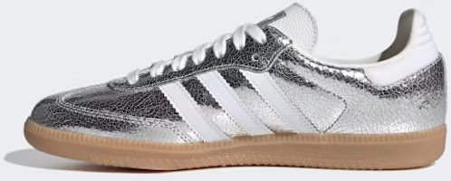 Cheap (Women) Adidas Samba OG Silver Metallic/Cloud White/Core White JR0035