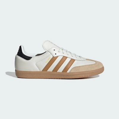 (Women) Adidas Samba OG Sneaker Off White/Mesa/Gum