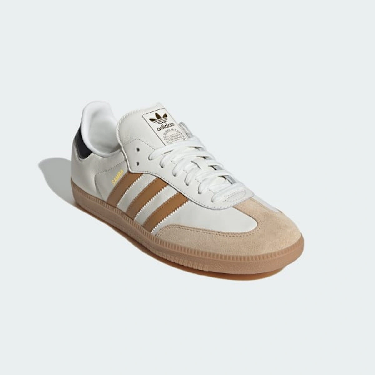 (Women) Adidas Samba OG Sneaker Off White/Mesa/Gum