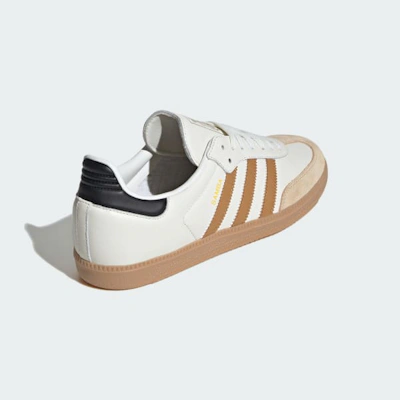 (Women) Adidas Samba OG Sneaker Off White/Mesa/Gum