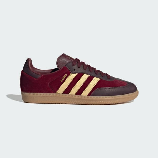 (Women) Adidas Samba OG Sneaker Shadow Red/Maroon/Gum JS1394