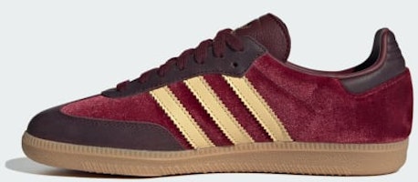 (W) Adidas Samba OG 球鞋 陰影紅/酒紅/生膠 JS1394 Details for (W) Adidas Samba OG 球鞋 陰影紅/酒紅/生膠 JS1394