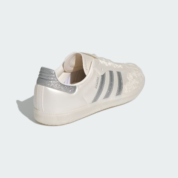 Purchase (W) Adidas Samba OG 運動鞋 白色/供應商色/銀色金屬 HP3658