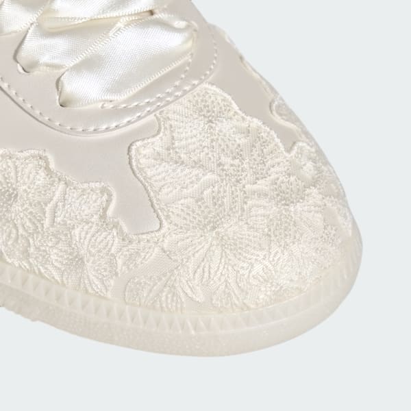 Cheap (W) Adidas Samba OG 運動鞋 白色/供應商色/銀色金屬 HP3658