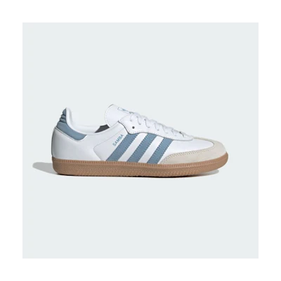 (W) Adidas Samba Sneakers Cloud White/Alumina/Ash Blue