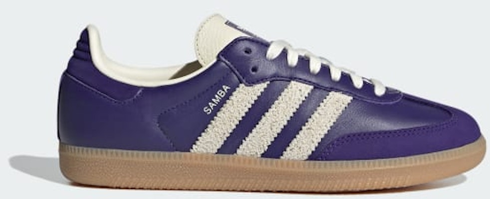 (Women) Adidas Samba OG Sneakers Collegiate Purple/Cream White/Gum JI2736 Buy (Women) Adidas Samba OG Sneakers Collegiate Purple/Cream White/Gum JI2736