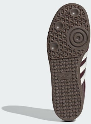 (W) Adidas Samba OG Maroon/Putih Krim/Gum Sneakers. JR8844 Details for (W) Adidas Samba OG Maroon/Putih Krim/Gum Sneakers. JR8844