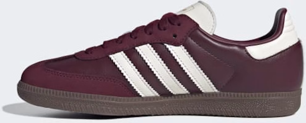 (W) Adidas Samba OG 經典運動鞋 酒紅色/米白色/生膠鞋底 JR8844 Cheap (W) Adidas Samba OG 經典運動鞋 酒紅色/米白色/生膠鞋底 JR8844
