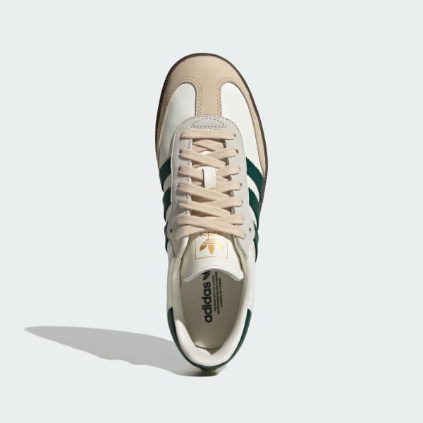 Order (W) Adidas Samba OG 運動鞋 米白/學院綠/沙色 JR8843