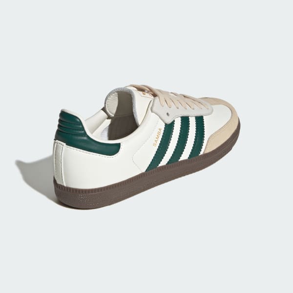 Purchase (W) Adidas Samba OG 運動鞋 米白/學院綠/沙色 JR8843